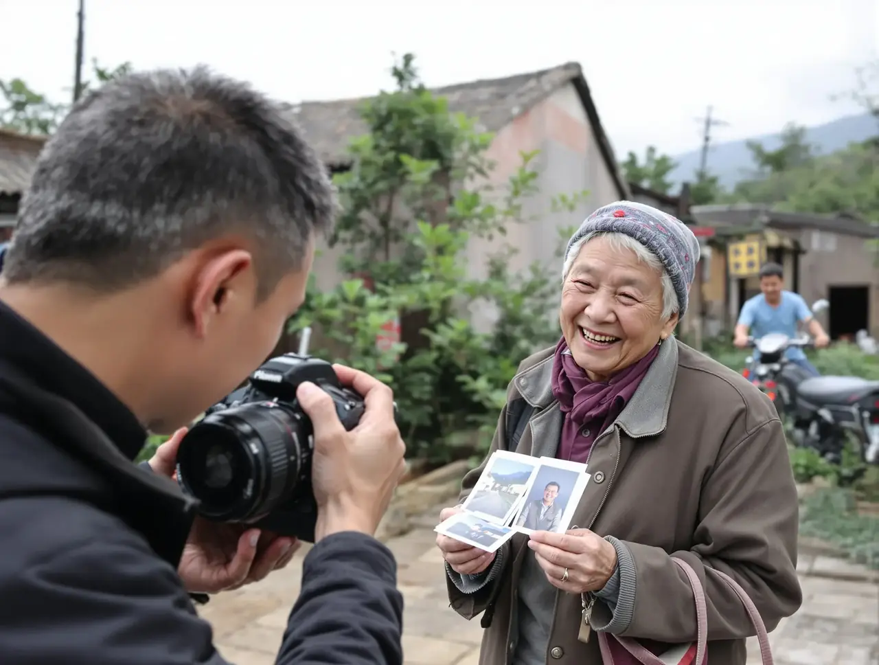 给一百位老人拍照的计划